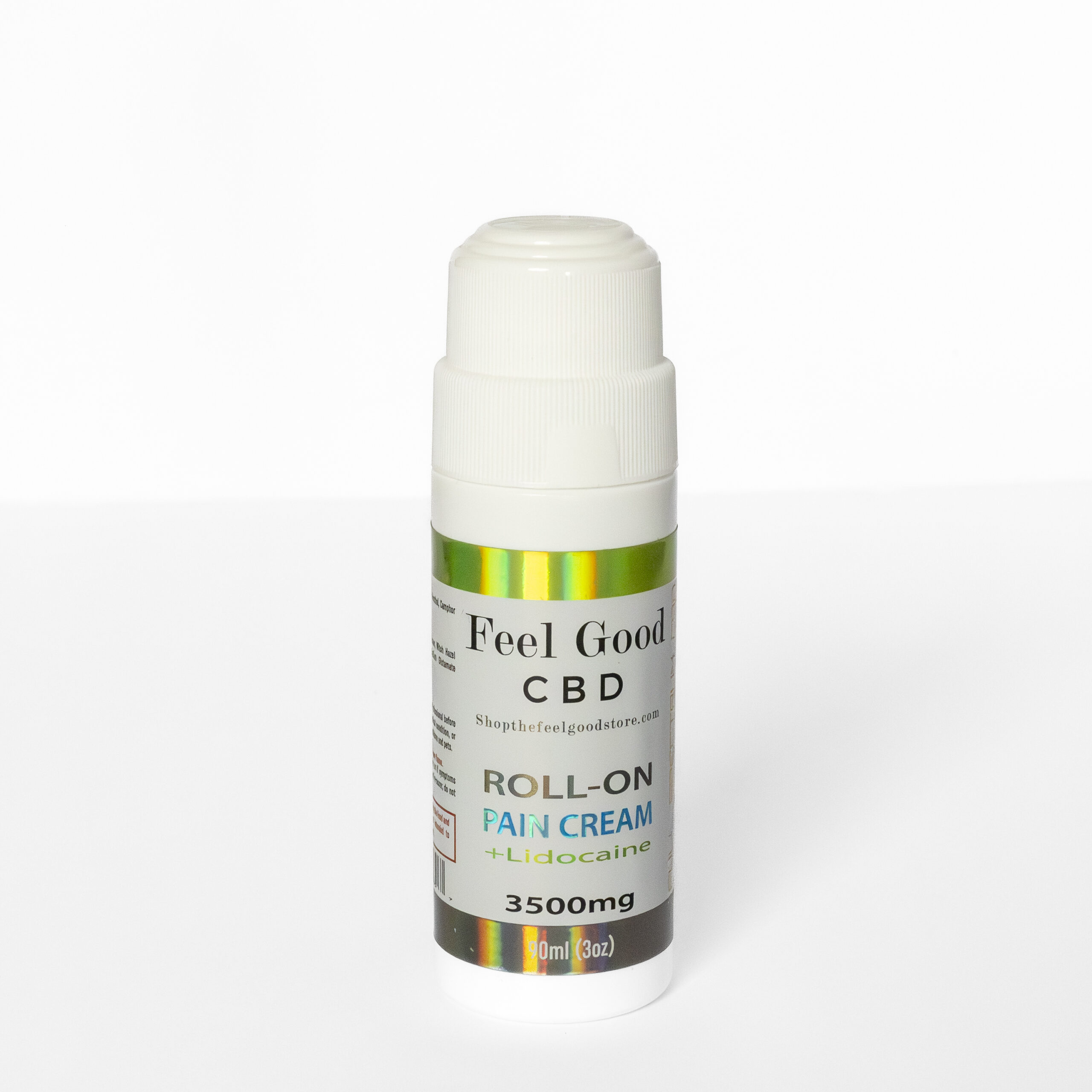 FEEL GOOD - 3500mg Cooling Pain Cream 3 oz ROLL ON